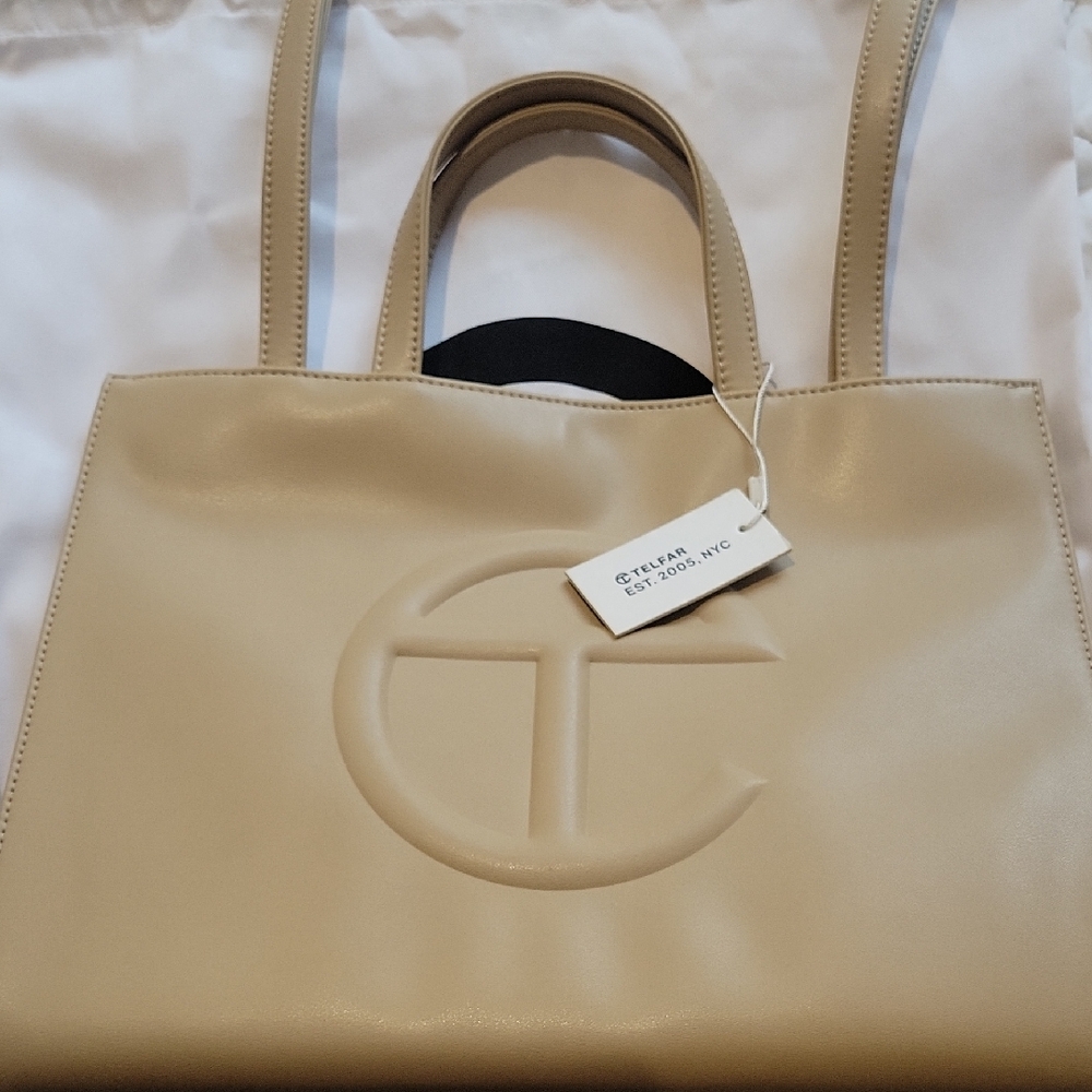 Telfar Tan Tote Bag